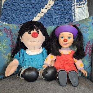 VINTAGE Loonette & Molly Dolls